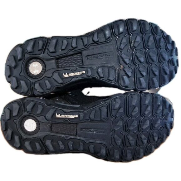 Under Armour Men's 8.5 Low Cut Michelin Sole HOVR Black Athletic Shoes - Picture 9 of 13
